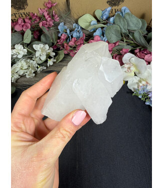 Clear Quartz Cluster #136, 306gr