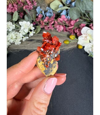 High Grade Vanadinite Specimen #155, 14.48gr