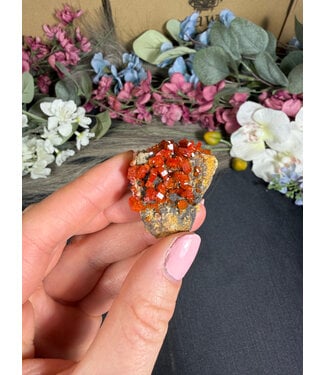 High Grade Vanadinite Specimen #156, 22.51gr