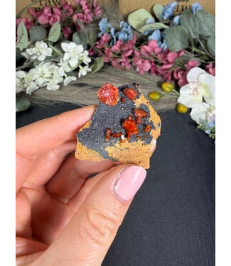 High Grade Vanadinite Specimen #158, 26gr