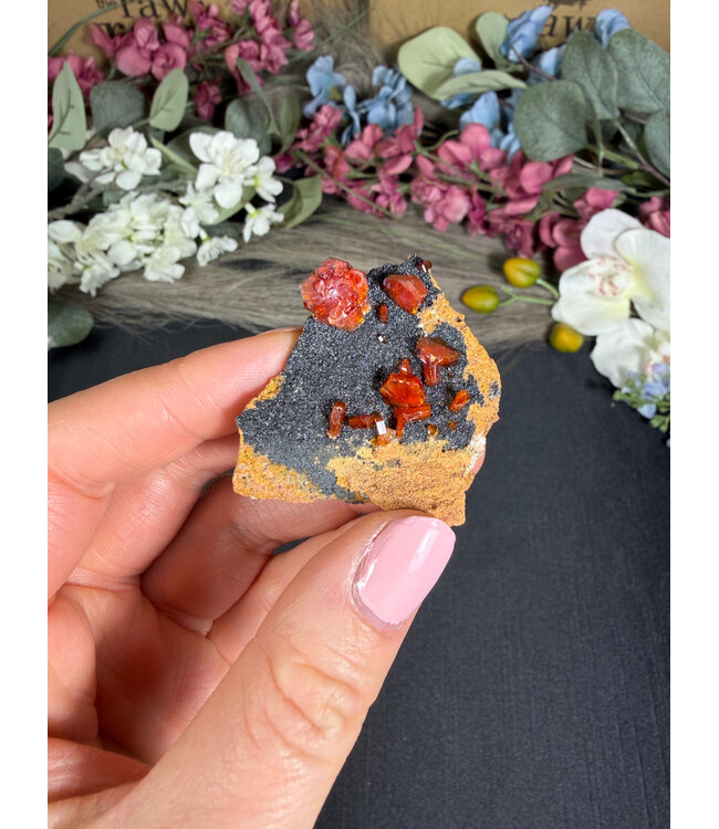 High Grade Vanadinite Specimen #158, 26gr