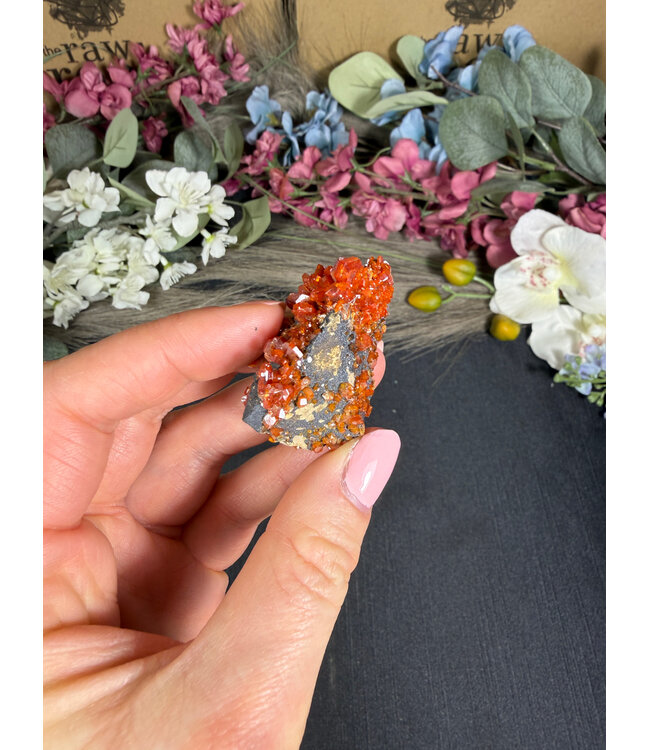 High Grade Vanadinite Specimen #157, 31.27gr