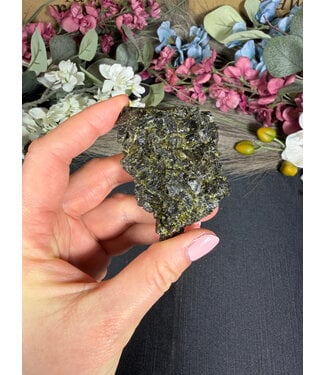 Raw Epidote Specimen #35, 140gr