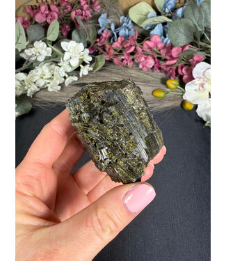 Raw Epidote Specimen #31, 224gr