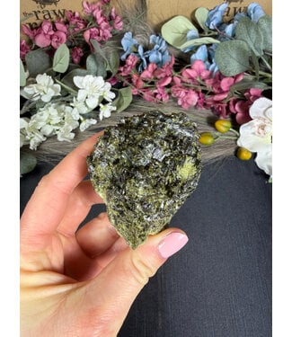 Raw Epidote Specimen #30, 216gr