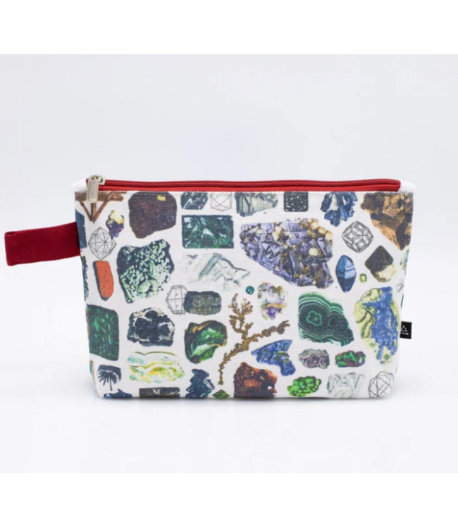 Gems & Minerals Zipper Pouch Bag