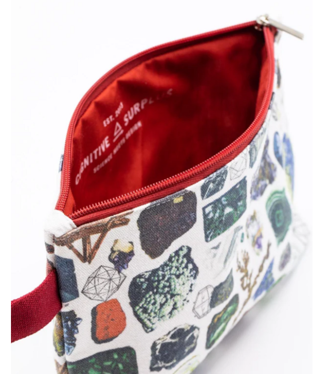 Gems & Minerals Zipper Pouch Bag