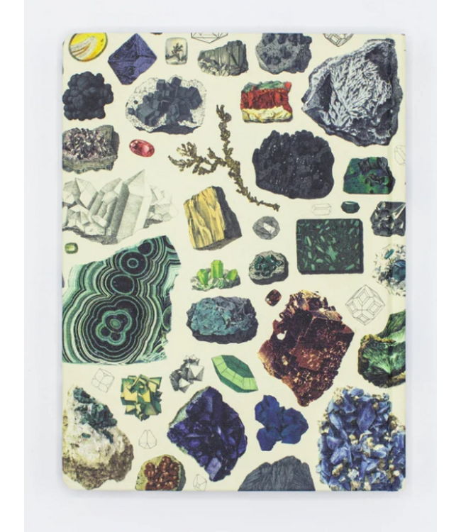 Gems & Minerals Hardcover Notebook