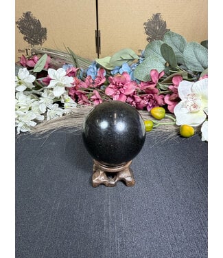 Black Tourmaline Sphere #4, 292.65gr, 58mm