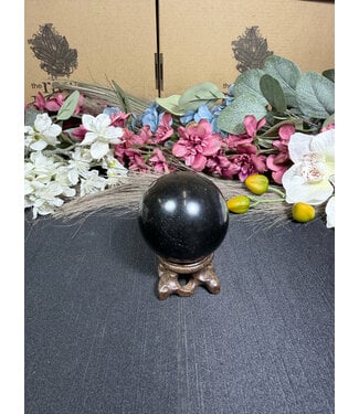 Black Tourmaline Sphere #3, 234.16gr, 53.8mm