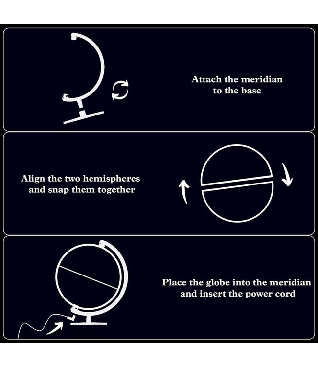 The Thames & Kosmos Illuminated Geopolitical Globe