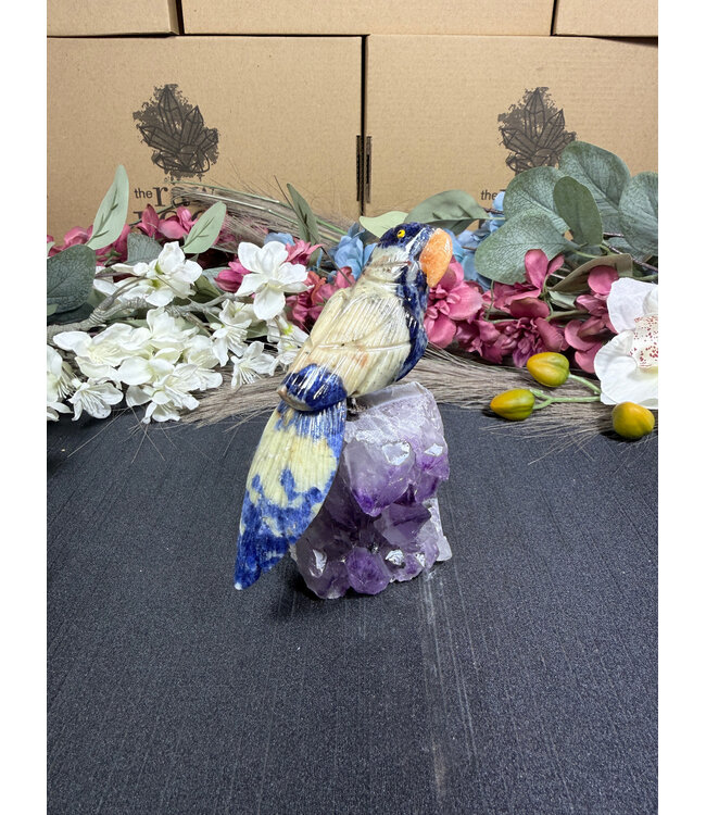 Gemstone Parrot #369, 332gr