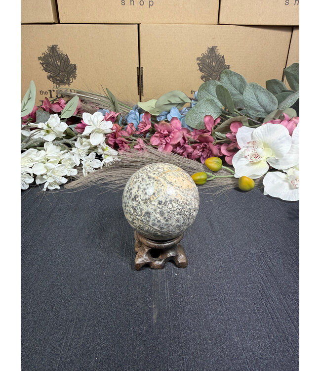 Leopardskin Jasper #2, 204gr, 55.9mm