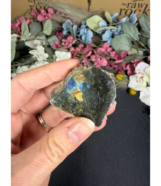 Labradorite Freeform Rough and Polished #142, 30gr