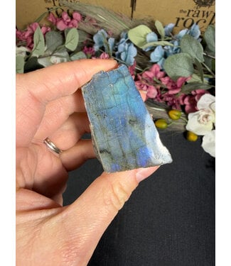 Labradorite Freeform Rough and Polished #139, 54gr