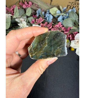 Labradorite Freeform Rough and Polished #134, 62gr