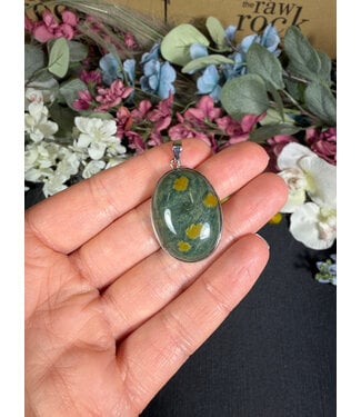Ocean Jasper Pendant #8, 9.95gr
