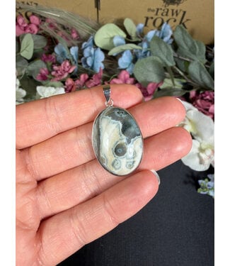 Ocean Jasper Pendant #10, 7.05gr