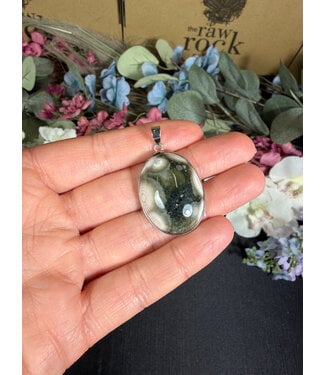 Ocean Jasper Pendant #4, 10.01gr