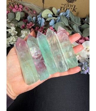 Candy Fluorite Point, Size Large [75-99gr]