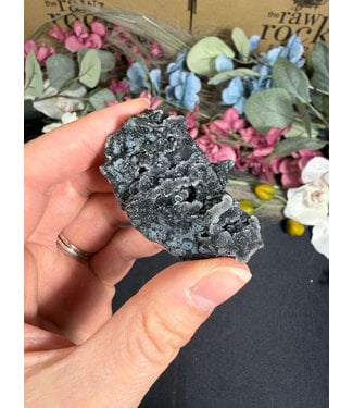 Raw Black Chalcedony #14, 35.77gr