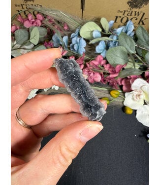 Raw Black Chalcedony #16, 13.54gr
