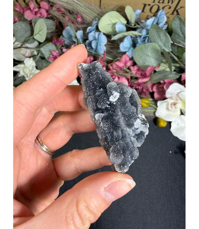 Raw Black Chalcedony #22, 39.36gr
