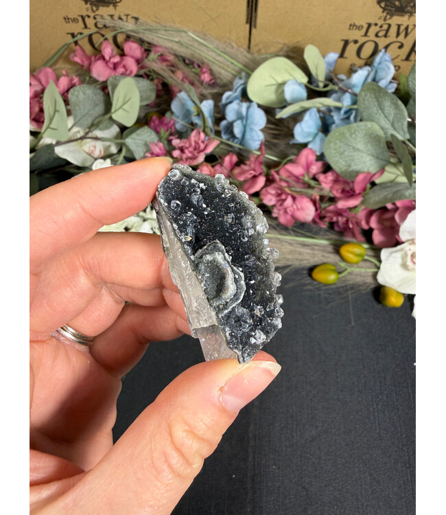 Raw Black Chalcedony #13, 27.89gr