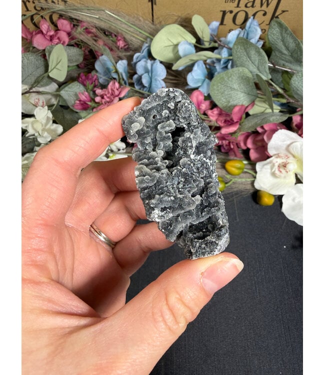 Raw Black Chalcedony #9, 66.95gr