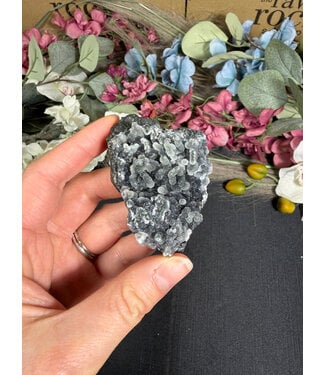 Raw Black Chalcedony #5, 87.38gr