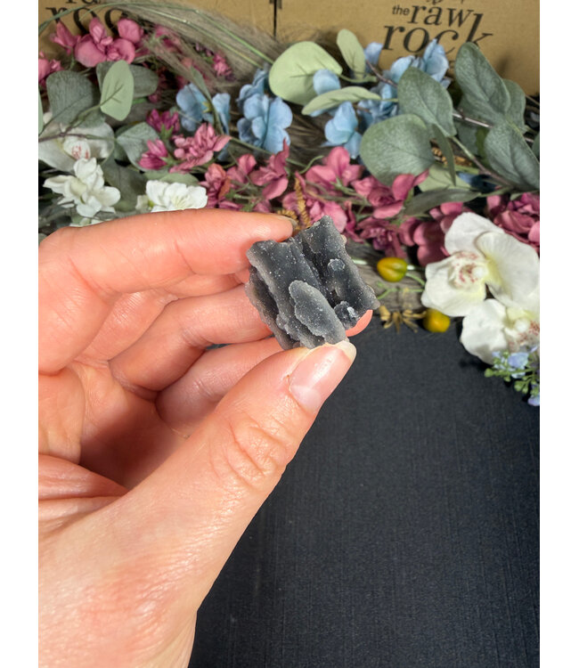 Raw Black Chalcedony #36, 12.75gr