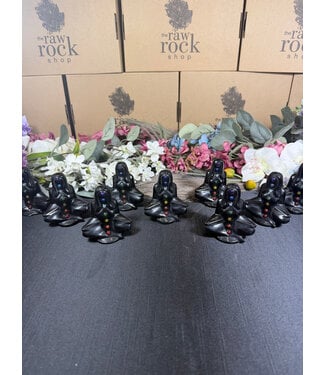 Black Obsidian Chakra Goddess