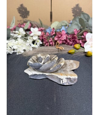 Fluorescent Agate Flower #2, 333.89gr