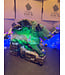 Fluorescent Agate Dragon Statue #1, 3048gr
