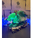 Fluorescent Agate Dragon Statue #1, 3048gr