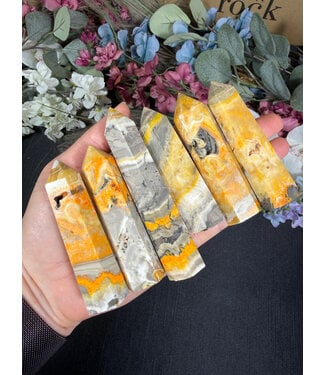 Bumblebee Jasper Point, Size Medium [50-74gr]