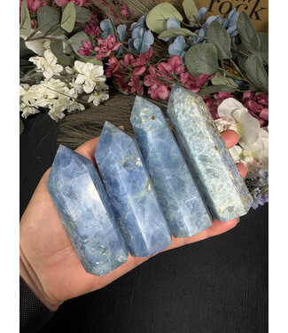 Blue Calcite Point, Size XX-Large [125-149gr]