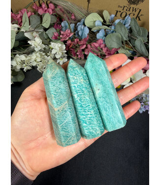 Amazonite Point, Size Large [75-99gr]