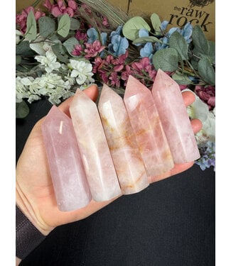 Rose Quartz Point, Size Large [75-99gr]
