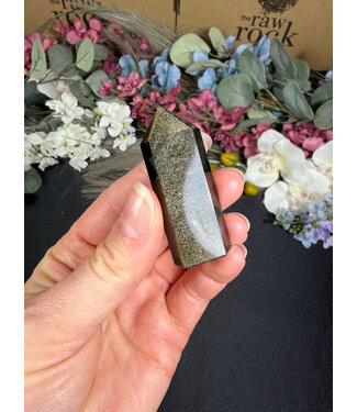 Gold Sheen Obsidian Point, Size X-Small [1-24gr]