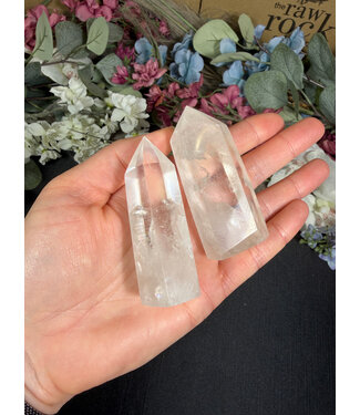 Clear Quartz Point, Size Large [75-99gr]