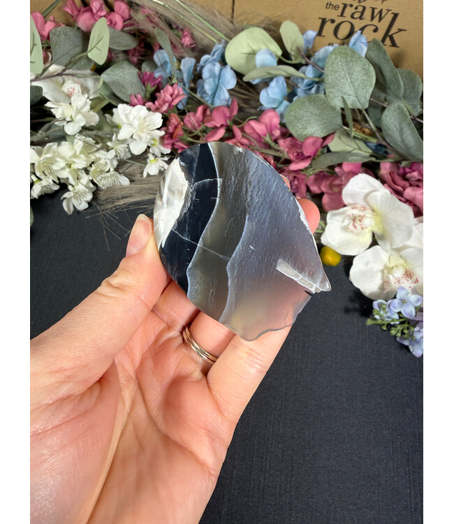 Fluorescent Agate Freeform #12, 105.56gr