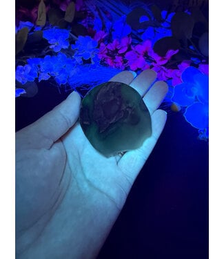 Fluorescent Agate Freeform #54, 94.54gr