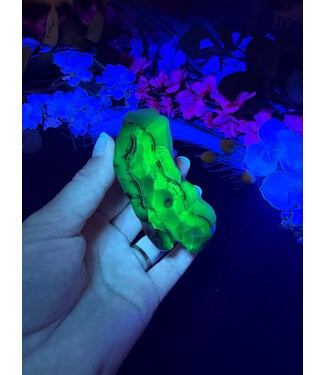 Fluorescent Agate Freeform #49, 138.74gr