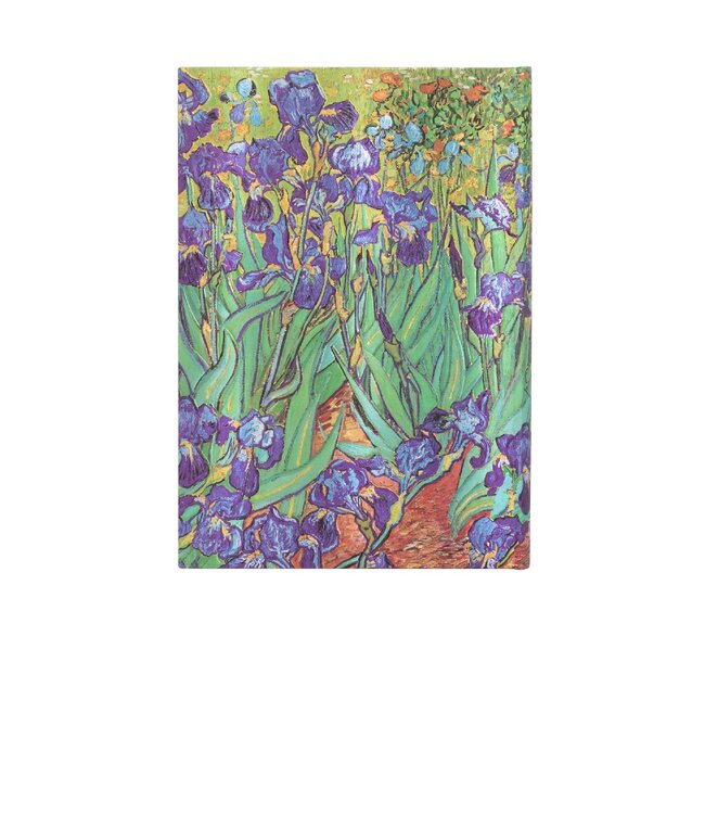 Journal: Van Gogh's Irises Midi Lined Hardcover