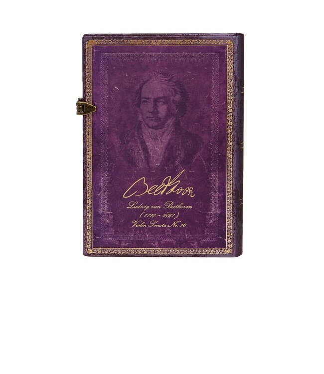 Journal: Beethovens 250th Birthday Midi Lined Hardcover