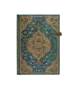 Journal: Turquoise Chronicles Midi Lined Hardcover