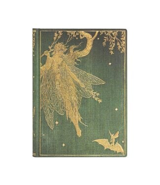 Journal: Olive Fairy Midi Lined Hardcover