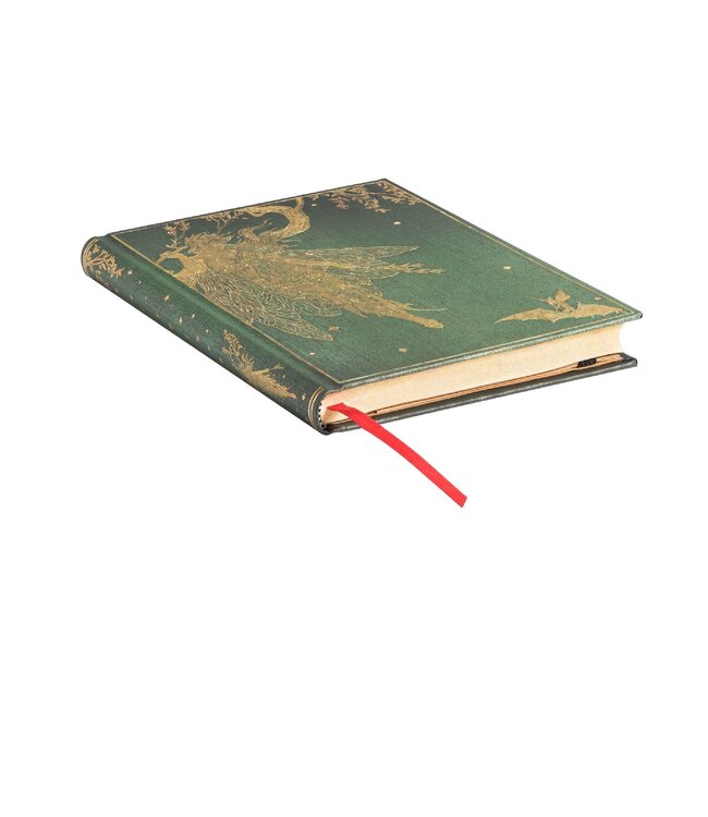 Journal: Olive Fairy Midi Lined Hardcover