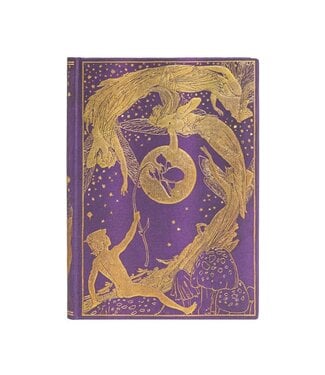 Journal: Violet Fairy Midi Lined Hardcover